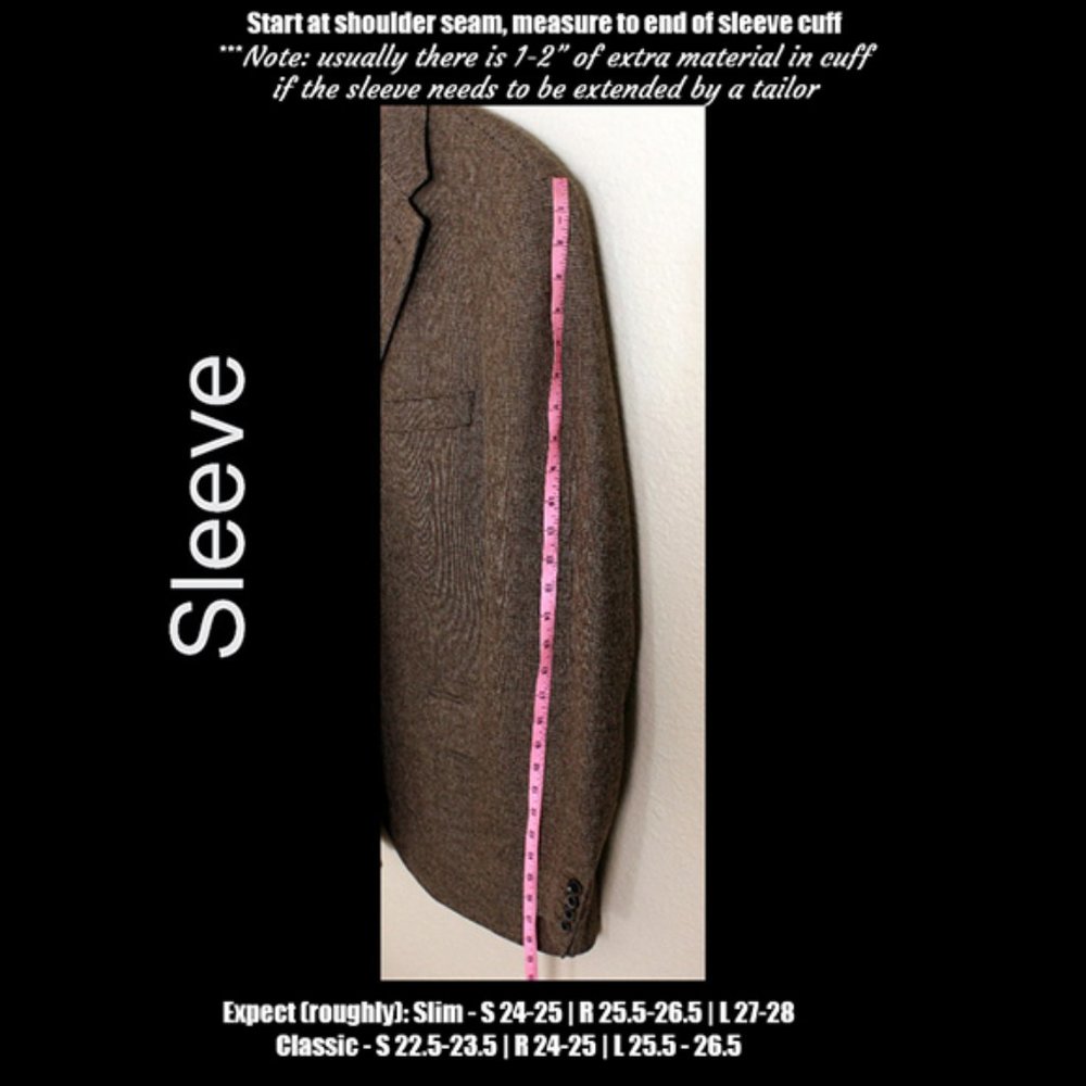 Guide on How to measure a Men's Suit - Picture 4 of 8